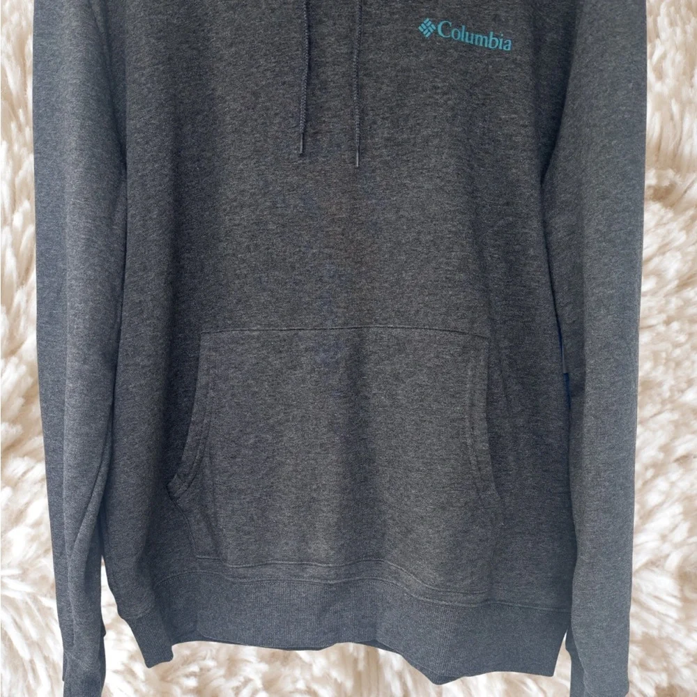 Columbia Men's Charcoal Hoodie Sweater